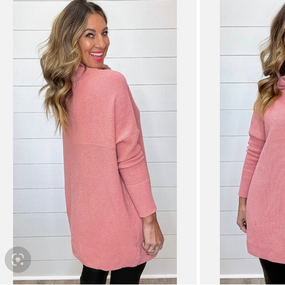 Free People Ottoman Slouchy Tunic Sweater Dress Size S - Picture 5 of 9